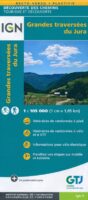 GR-5 Grandes traversées du Jura | wandelkaart 1:150.000 9782758547921  IGN découverte des chemins  Meerdaagse wandelroutes, Wandelkaarten Franse Jura