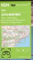 TCD-06 Alpes Maritimes, Nice, Côte-d'Azur | overzichtskaart / fietskaart 1:100.000 9782758553304  IGN TOP 100 Départemental  Landkaarten en wegenkaarten, Fietskaarten Mercantour, Alpes-Maritimes