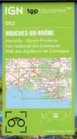 TCD-13 Bouches-du-Rhône, Marseille | overzichtskaart / fietskaart 1:100.000 9782758553328  IGN TOP 100 Départemental  Fietskaarten, Landkaarten en wegenkaarten Provence, Marseille, Camargue