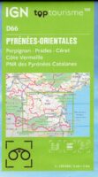 TCD-66 Pyrénées Orientales | overzichtskaart / fietskaart 1:100.000 9782758553366  IGN TOP 100 Départemental  Landkaarten en wegenkaarten, Fietskaarten Franse Pyreneeën