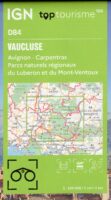 TCD-84 Vaucluse, Avignon | overzichtskaart / fietskaart 1:100.000 9782758553403  IGN TOP 100 Départemental  Fietskaarten, Landkaarten en wegenkaarten Provence, Marseille, Camargue
