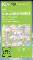TCD-04 Alpes-de-Haute-Provence | overzichtskaart / fietskaart 1:100.000 9782758553410  IGN TOP 100 Départemental  Fietskaarten, Landkaarten en wegenkaarten Haute-Provence, Verdon, Var