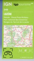 TCD-48 Lozère, Mende | overzichtskaart / fietskaart 1:100.000 9782758555568  IGN TOP 100 Départemental  Landkaarten en wegenkaarten, Fietskaarten Cevennen, Languedoc