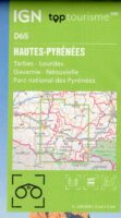 TCD-65 Hautes-Pyrénées | overzichtskaart / fietskaart 1:100.000 9782758555612  IGN TOP 100 Départemental  Fietskaarten, Landkaarten en wegenkaarten Franse Pyreneeën
