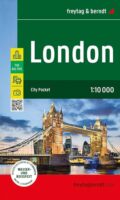 London 1:10.000 | stadsplattegrond 9783707922417  Freytag & Berndt Compact plattegrond  Stadsplattegronden Londen