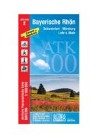 ATK100 Blatt 2 Bayerische Rhön, Freizeitkarte 1:100.000 9783899336887  LVA Bayern   Landkaarten en wegenkaarten Franken, Nürnberg, Altmühltal