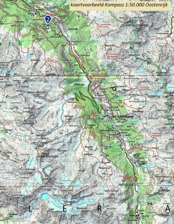 Kompass wandelkaart KP-36  Innsbruck, Brenner 9783991219859  Kompass Wandelkaarten Kompass Oostenrijk  Wandelkaarten Tirol