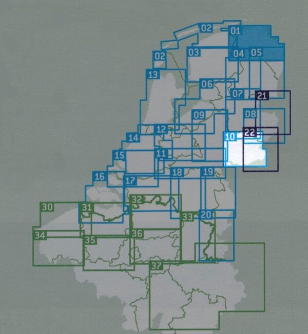 FFK-10  Achterhoek | VVV fietskaart 1:50.000 9789028705227  Falk Fietskaarten met Knooppunten  Fietskaarten Gelderse IJssel en Achterhoek