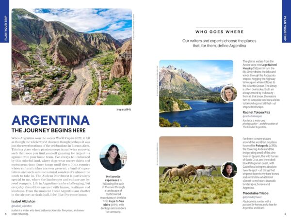 Lonely Planet Argentina (reisgids Argentinië) 9781838696689  Lonely Planet Travel Guides  Reisgidsen Argentinië
