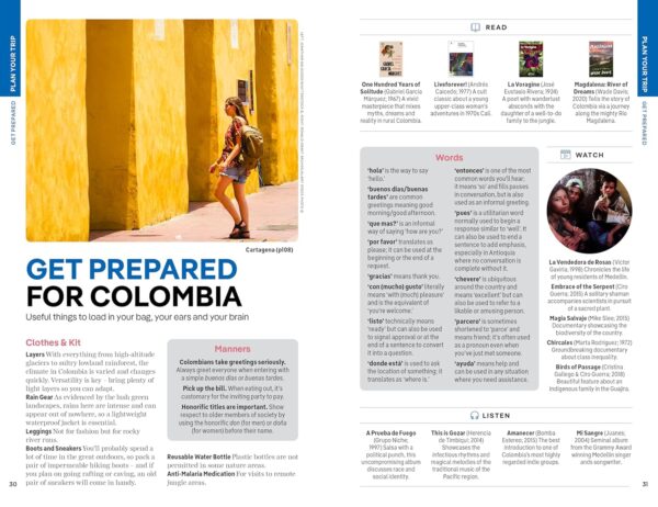 Lonely Planet Colombia 9781838697181  Lonely Planet Travel Guides  Reisgidsen Colombia