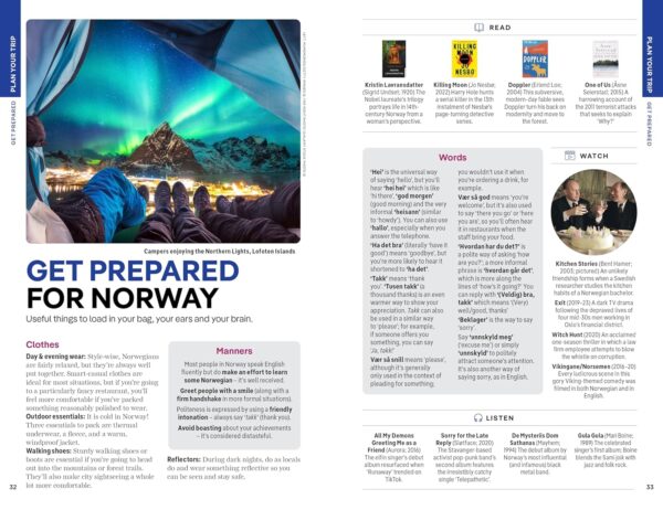 Lonely Planet Norway 9781838698539  Lonely Planet Travel Guides  Reisgidsen Noorwegen