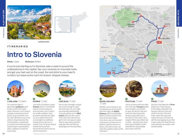 Lonely Planet Slovenia 9781838699444  Lonely Planet Travel Guides  Reisgidsen Slovenië