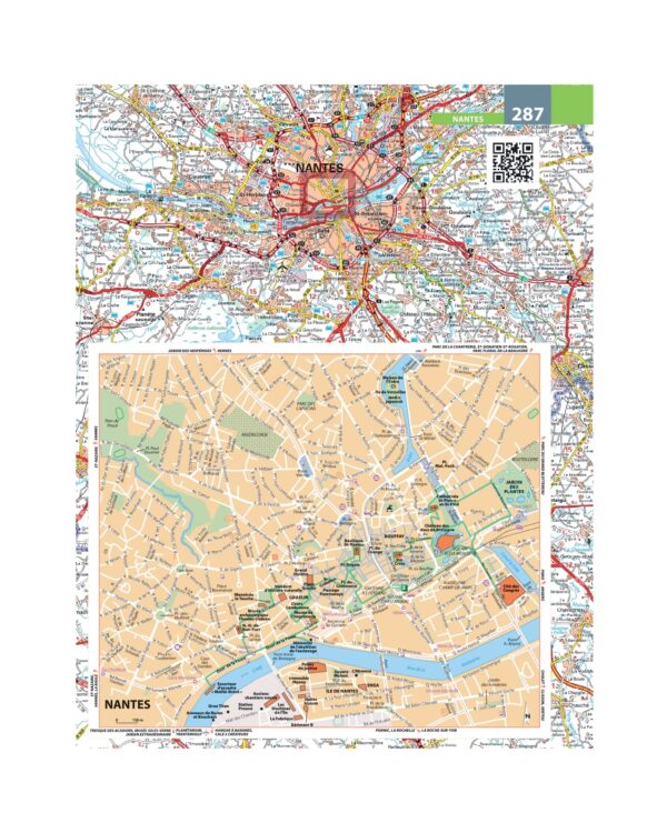 Frankrijk Wegenatlas 1/250.000 spiraalband, geplastificeerd 2024 / Michelin 9782067261327  Michelin Wegenatlassen  Wegenatlassen Frankrijk