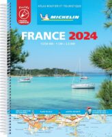 Frankrijk Wegenatlas 1/250.000 spiraalband, geplastificeerd 2024 / Michelin 9782067261327  Michelin Wegenatlassen  Wegenatlassen Frankrijk