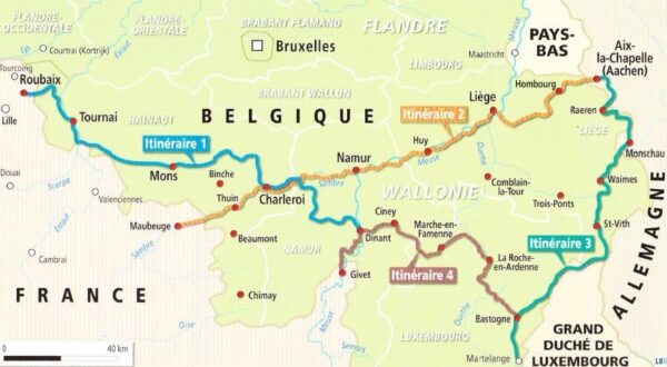 La Wallonie à vélo par les voies vertes | fietsgids 9782737389740  Ouest France   Fietsgidsen, Meerdaagse fietsvakanties Wallonië (Ardennen)