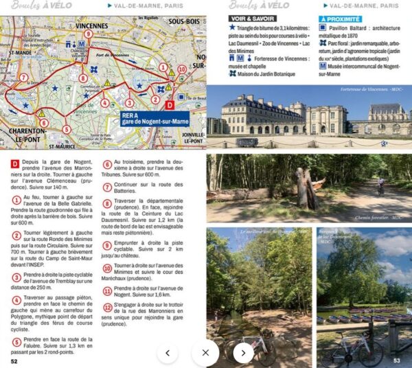 Îles-de-France, boucles à vélo | fietsgids omgeving Parijs 9782844666345  Chamina Guides à Vélo  Fietsgidsen Parijs, Île-de-France