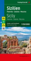Sicilia | autokaart, wegenkaart 1:150.000 9783707922295  Freytag & Berndt Italië Wegenkaarten  Landkaarten en wegenkaarten Sicilië