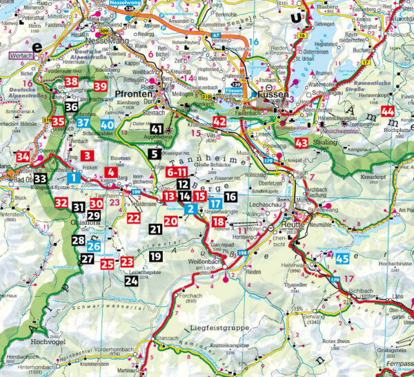 wandelgids Tannheimer Tal Rother Wanderführer 9783763347278  Bergverlag Rother RWG  Wandelgidsen Beierse Alpen