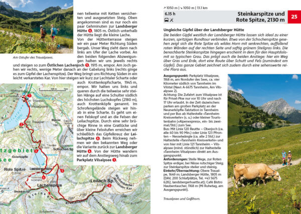 wandelgids Tannheimer Tal Rother Wanderführer 9783763347278  Bergverlag Rother RWG  Wandelgidsen Beierse Alpen