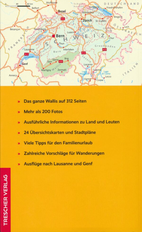 Wallis | reisgids 9783897945739  Trescher Verlag   Reisgidsen Berner Oberland