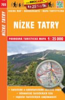 SHO-703 Nízke Tatry wandelkaart Lage Tatra 1:25.000 9788072247776  SHOCart   Wandelkaarten Slowakije