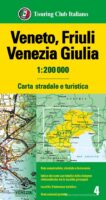 TCI-04  Veneto, Friuli 1:200.000 9788836581580  TCI Italië Wegenkaarten  Landkaarten en wegenkaarten Veneto, Friuli