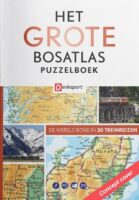 Het Grote Bosatlas Puzzelboek - Treinreizen 9789493361072  Keesing   Landeninformatie Wereld als geheel