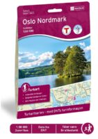 DNT-2423  Oslo Nordmark sommerutgave | topografische wandelkaart 1:50.000 7046660024232  Nordeca Turkart Norge 1:50.000  Wandelkaarten Zuid-Noorwegen