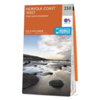 EXP-250  Norfolk Coast West | wandelkaart 1:25.000 9780319244432  Ordnance Survey Explorer Maps 1:25t.  Wandelkaarten Oost-Engeland