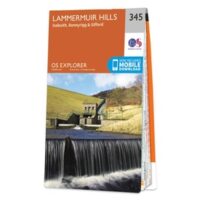 EXP-345  Lammermuir Hills | wandelkaart 1:25.000 9780319245972  Ordnance Survey Explorer Maps 1:25t.  Wandelkaarten Zuid-Schotland