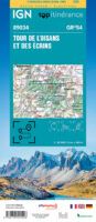 wandelkaart  GR54: Tour de l'Oisans et des Écrins 1:32.000 9782758555506  IGN   Wandelkaarten Écrins, Queyras, Hautes Alpes