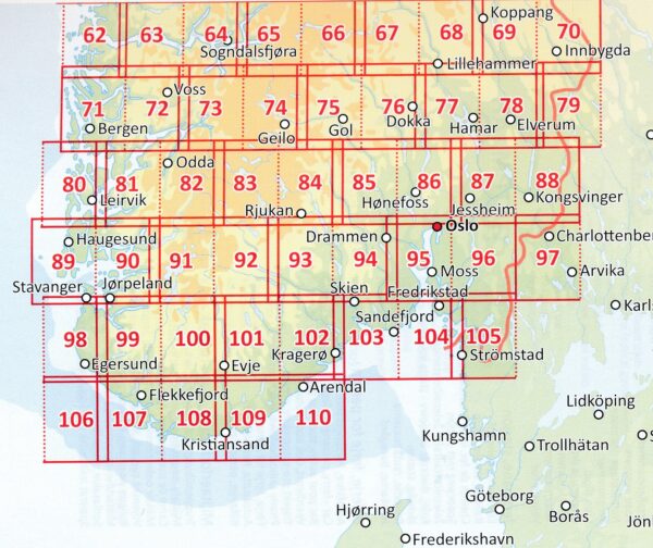 Noorwegen 1:250.000 / 400.000 wegenatlas 9783707922462  Freytag & Berndt Wegenatlassen  Wegenatlassen Noorwegen