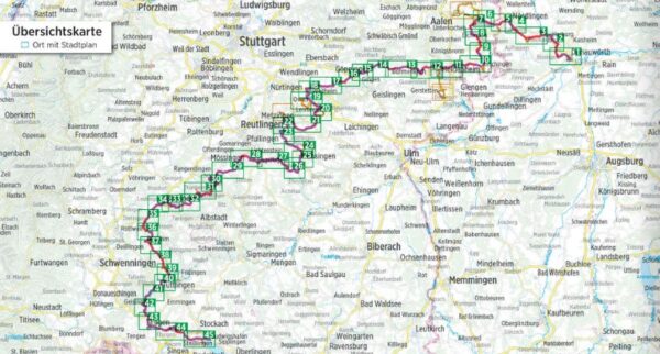 Bikeline Schwäbische Alb Radweg | fietsgids 9783711101211  Esterbauer Bikeline  Fietsgidsen, Meerdaagse fietsvakanties Bodenmeer, Schwäbische Alb