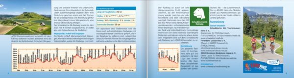 Bikeline Schwäbische Alb Radweg | fietsgids 9783711101211  Esterbauer Bikeline  Fietsgidsen, Meerdaagse fietsvakanties Bodenmeer, Schwäbische Alb