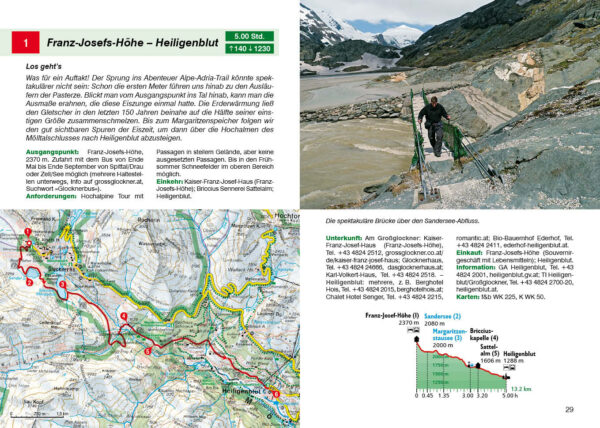 wandelgids AlpeAdriaTrail Rother Wanderführer 9783763346790  Bergverlag Rother RWG  Meerdaagse wandelroutes, Wandelgidsen Zwitserland en Oostenrijk (en Alpen als geheel)