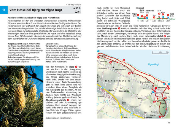 wandelgids Dänemark - Jütland Rother Wanderführer 9783763347643  Bergverlag Rother RWG  Wandelgidsen Jutland