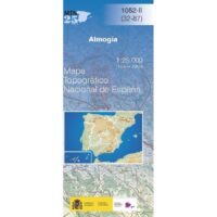 Hoja 1052-2 Almogia | topografische wandelkaart 1:25.000 9788441645301  CNIG Spanje 1:25.000  Wandelkaarten Prov. Málaga & Granada, Grazalema, Sierra Nevada