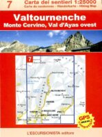 ESC-07  Valtournenche | wandelkaart 1:25.000 9788898520572  Escursionista Carta dei Sentieri 1:25.000  Wandelkaarten Aosta, Gran Paradiso