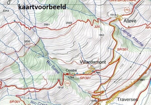 ESC-07  Valtournenche | wandelkaart 1:25.000 9788898520572  Escursionista Carta dei Sentieri 1:25.000  Wandelkaarten Aosta, Gran Paradiso