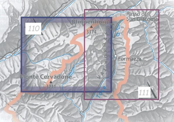 G4M-110 Alpe Devero | wandelkaart 1:25.000 9788899606947  Geo4Map   Wandelkaarten Oberwallis, Turijn, Piemonte