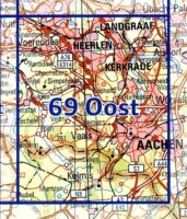 69 Oost 9789035006997  Topografische Dienst / Kadaster Ned. 1:50.000  Wandelkaarten Maastricht en Zuid-Limburg