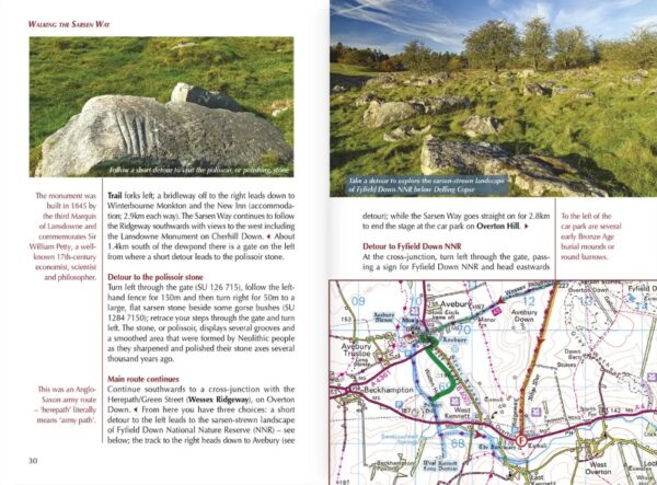 Sarsen Way, Walking the | wandelgids 9781786311269  Cicerone Press   Meerdaagse wandelroutes, Wandelgidsen West Country