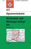 Alpenverein wandelkaart AV-04/3 Wetterstein + Mieminger Gebirge Ost 1:25.000 [2024] 9783948256319  AlpenVerein Alpenvereinskarten  Wandelkaarten Tirol
