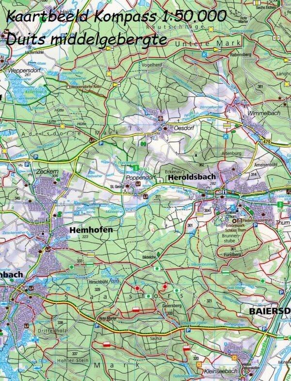 Kompass wandelkaart KP-806  Westliches Erzgebirge 9783991540717  Kompass Wandelkaarten Kompass Sachsen  Wandelkaarten Sächsische Schweiz, Elbsandsteingebirge, Erzgebirge