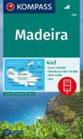 Kompass wandelkaart KP-234 Madeira 1:50.000 9783991540755  Kompass Wandelkaarten   Wandelkaarten Madeira
