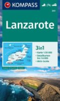 Kompass wandelkaart KP-241 Lanzarote 1:50.000 9783991540885  Kompass Wandelkaarten   Landkaarten en wegenkaarten, Wandelkaarten Lanzarote