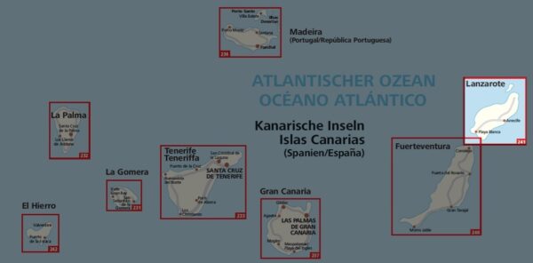 Kompass wandelkaart KP-241 Lanzarote 1:50.000 9783991540885  Kompass Wandelkaarten   Landkaarten en wegenkaarten, Wandelkaarten Lanzarote