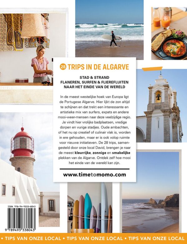 Time to Momo Algarve 9789493338043  Mo'Media Time to Momo  Reisgidsen Zuid-Portugal, Algarve