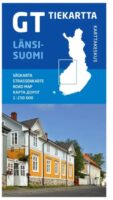 GT Tiekartta Länsi-Suomi  | West-Finland 1:250.000 9789522668141  Genimap Oy   Landkaarten en wegenkaarten Zuid-Finland en Midden-Finland