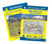 Alta Via n. 2 Vallée d'Aosta | wandelkaart 1:25.000 + gidsje 9791280163370  Escursionista   Meerdaagse wandelroutes, Wandelgidsen, Wandelkaarten Aosta, Gran Paradiso